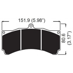 RCP116 18 MM MA45B ENDLESS RACING REMBLOKKEN