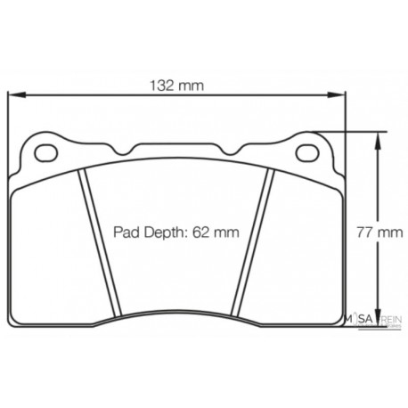 EIP184 MX72 ENDLESS RACING PADS