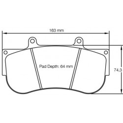 RCP182 ES88G 30MM ENDLESS RACING PADS