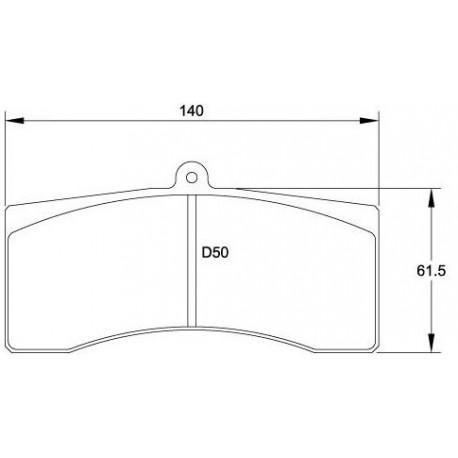 BREMBO BRAKE PADS RACING