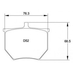 PADS MINTEX RACING M1144