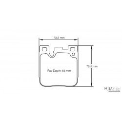 EIP224 N40S ENDLESS RACING PADS