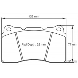 EIP184 CCD-ATTACK ENDLESS RACING PADS
