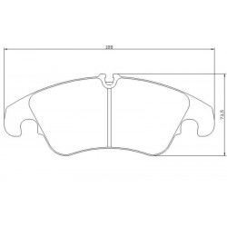 EIP176 MX72 ENDLESS RACING PADS