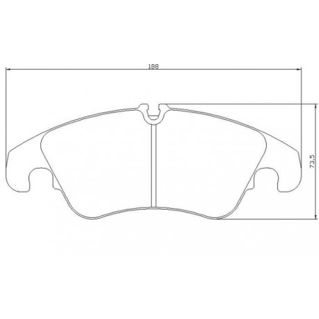 EIP176 MX72 ENDLESS RACING PADS