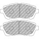 PLAQUETTES FERODO RACING DSUNO