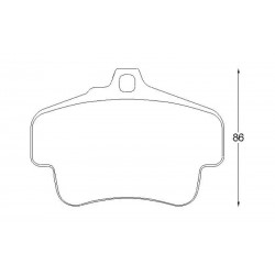 EIP072 ME20 ENDLESS RACING PADS