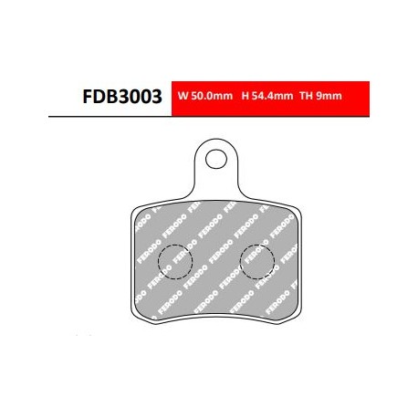 PADS FERODO KARTING