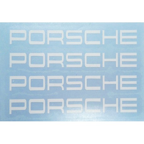AUTOCOLLANT ETRIER PORSCHE 75 X 8 MM