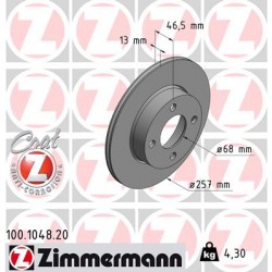 DISC ZIMMERMANN AUDI Coat Z