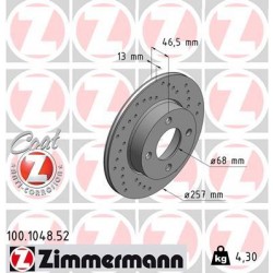 DISQUE ZIMMERMANN AUDI SPORT Z