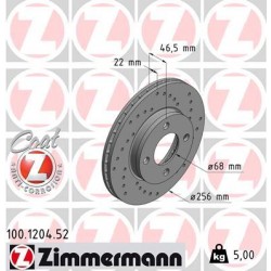DISC ZIMMERMANN AUDI SPORT Z