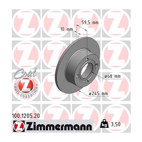 SCHIJF ZIMMERMANN AUDI Coat Z