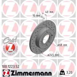 DISQUE ZIMMERMANN AUDI SPORT Z