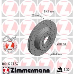 DISQUE ZIMMERMANN AUDI SPORT Z