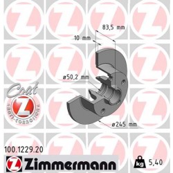 DISQUE ZIMMERMANN AUDI Coat Z