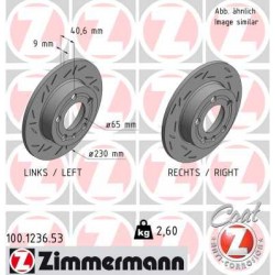 DISQUE ZIMMERMANN VAG BLACK Z