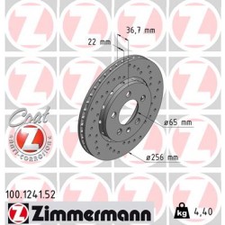 DISC ZIMMERMANN AUDI SPORT Z