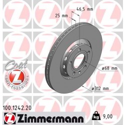 DISC ZIMMERMANN AUDI Coat Z