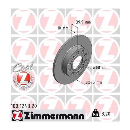 SCHIJF ZIMMERMANN AUDI Coat Z