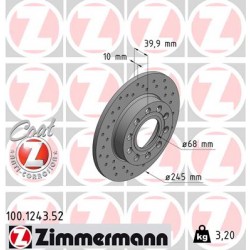 DISQUE ZIMMERMANN AUDI SPORT Z