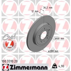 DISC ZIMMERMANN AUDI Coat Z