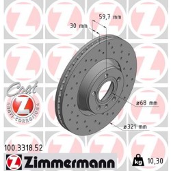DISC ZIMMERMANN AUDI SPORT Z