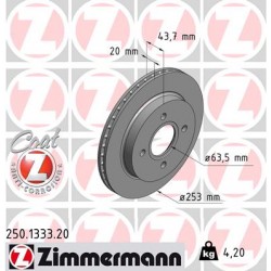 DISC ZIMMERMANN FORD Coat Z