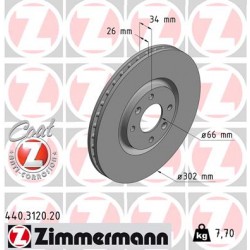 DISC ZIMMERMANN PEUGEOT Coat Z