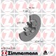 SCHIJF ZIMMERMANN RENAULT incl. bearing set