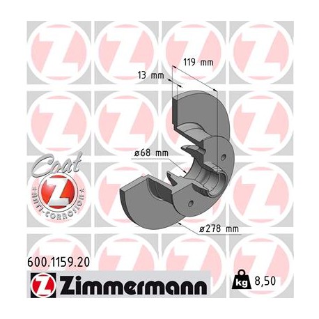 DISC ZIMMERMANN VAG Coat Z