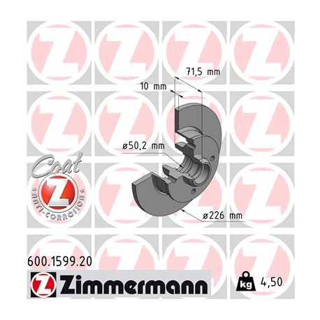 DISC ZIMMERMANN VAG Coat Z