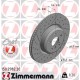 DISQUE ZIMMERMANN BMW COAT Z GAUCHE