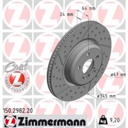 DISQUE ZIMMERMANN BMW COAT Z GAUCHE