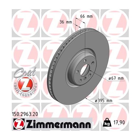 DISQUE ZIMMERMANN BMW Coat Z